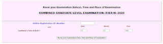 SSC CGL Tier-II 2020 Know Exam Date & Place