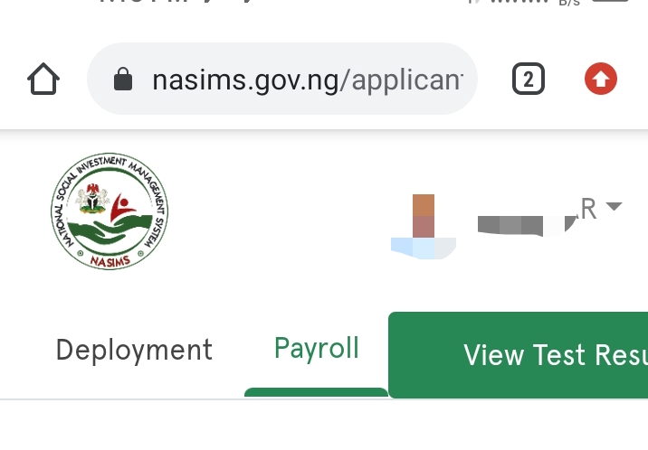 Good News To All Batch C stream 1 Beneficiaries: Quickly Login To Your Dashboard Payroll For Monthly payment Just Added