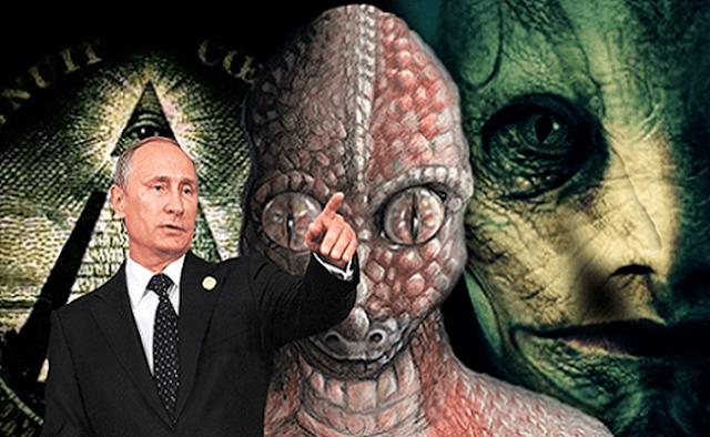 Putin quebra o silêncio e afirma: ''A elite mundial não é humana" e sim "híbridos de sangue frio"