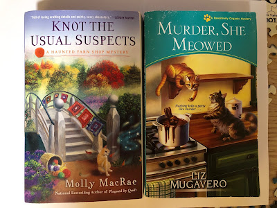 two cat cozy mystery books