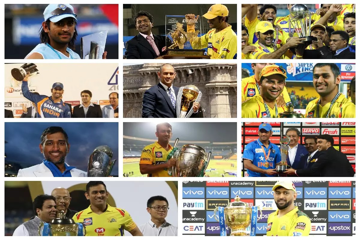 Trophies Won by MS Dhoni