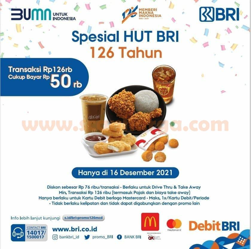 Promo McDonalds HUT BRI 126