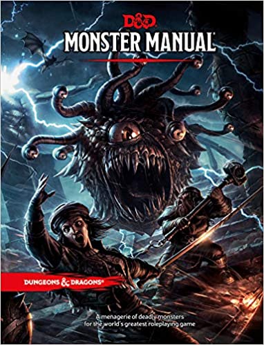 Dungeons & Dragons Monster Manual Book Paperback