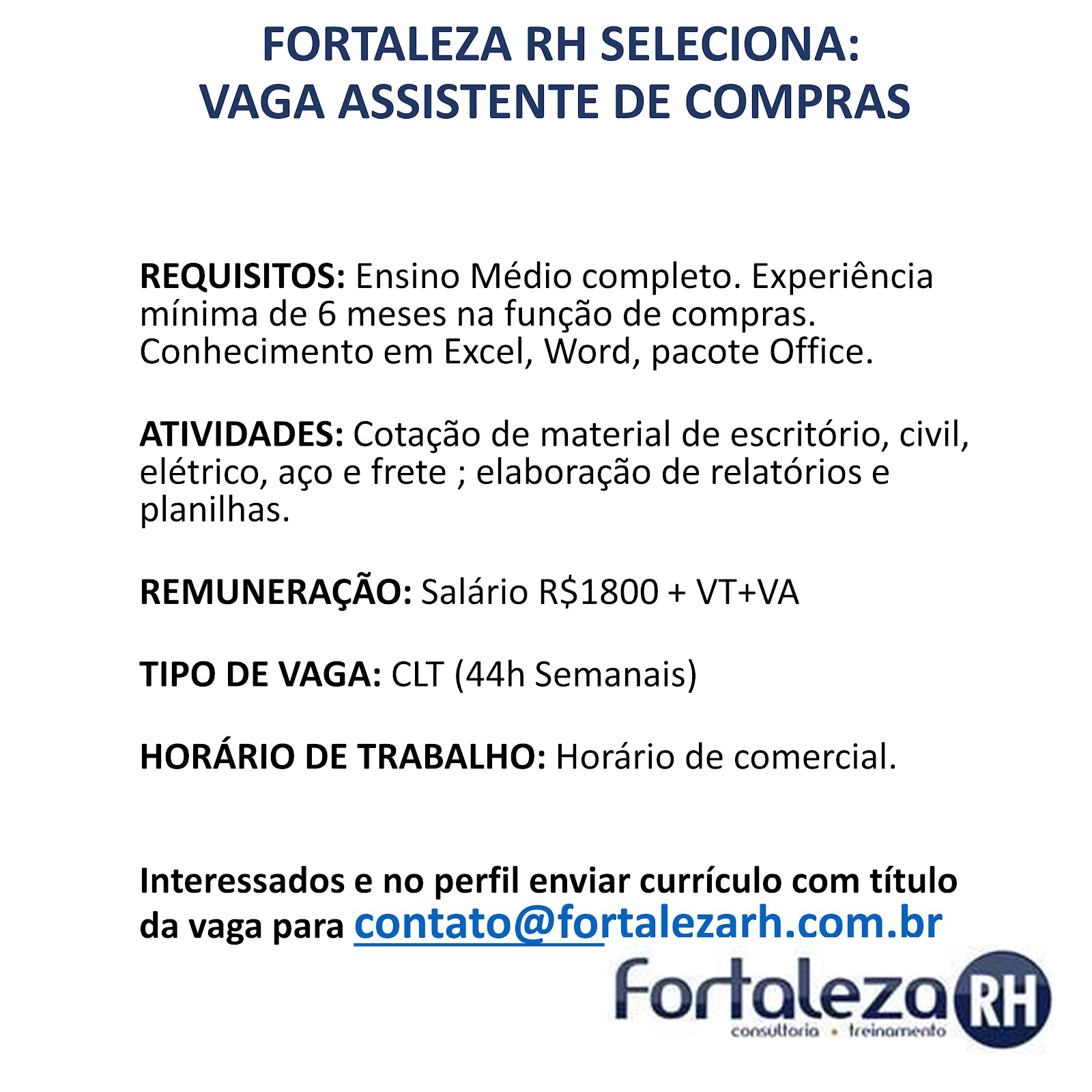 ASSISTENTE DE COMPRAS