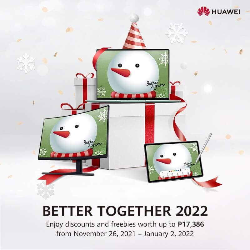 Huawei introduces Better Together 2022 Christmas Promos