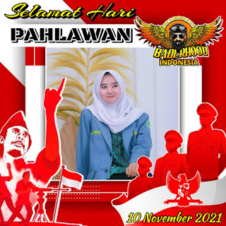 Berikut Adalah Kumpulan Design Frame, Background dan Bingkai Foto Twibbon Untuk Memperingati Hari Pahlawan 10 November 2021 Berbagai Tema Keren dan Gratis di Twibbonize.com