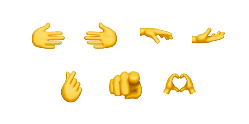 Hand Gestures emojis