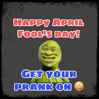 funny Happy April Fool's day greeting card