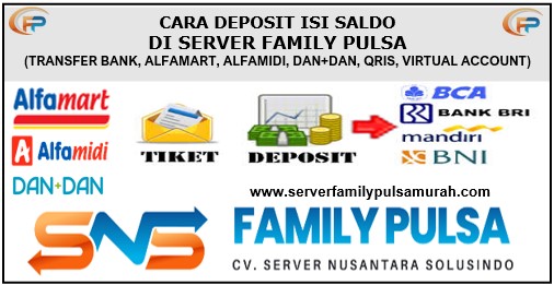 Cara Deposit Isi Saldo Family Pulsa