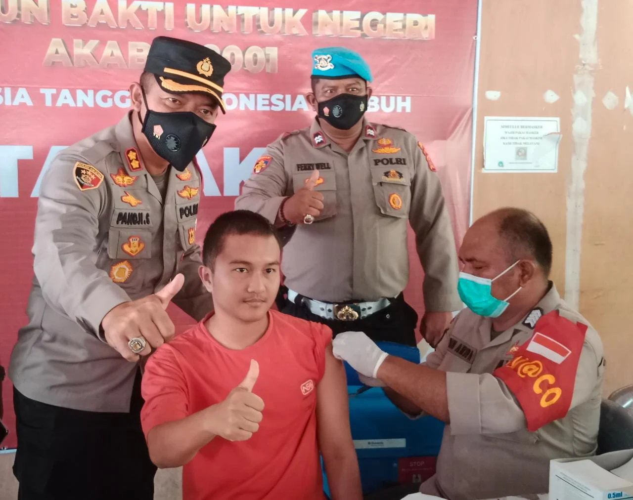 Kapolres Simeulue : Vaksinasi Covid-19 Gencar Dilakukan Hingga Akhir Tahun