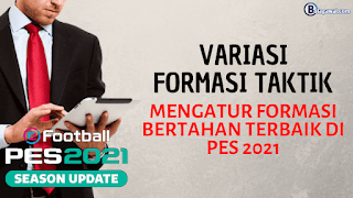 Variasi Formasi Taktik PES 2021 : Mengatur Formasi Bertahan Terbaik di PES 2021