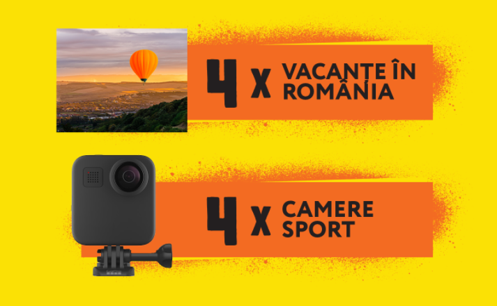 Concurs Cheetos - Castiga Vacante in Romania sau Camere Sport GoPro - concursuri - online