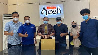 Terima Kunjungan Sineas Aceh Peraih Piala Citra FFI 2021, Kadisbudpar: Selamat, Bangga