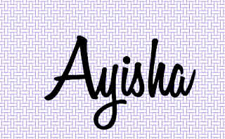Top 50 Ayisha Handwritten Signature