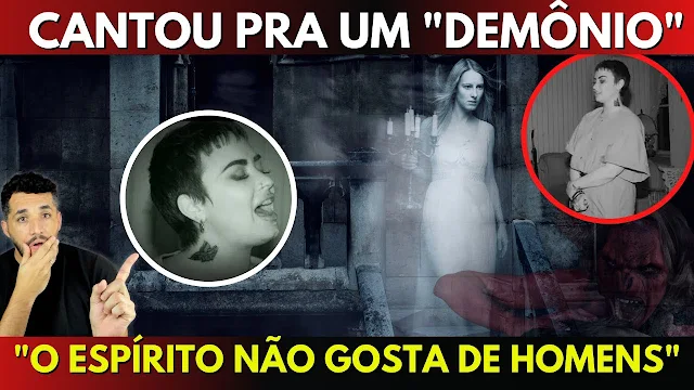 SINISTRO! Demi Lovato Canta para o "espírito" que não gosta de homens (Demônio). Veja isso!