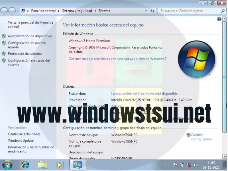 instalacion windows 7 todo en 1 | propiedades de windows instalado 