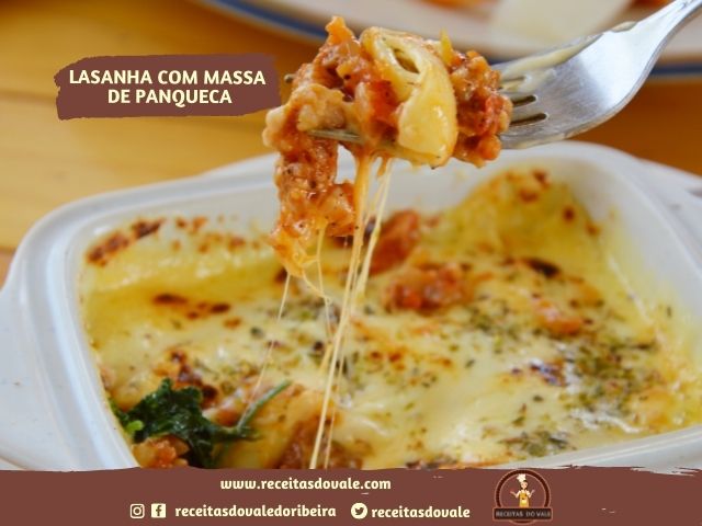 Receita de Lasanha com Massa de Panqueca