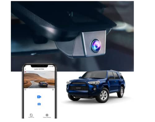 FITCAMX Dash Cam for Toyota 4Runner 2022 2021 2020 SR5