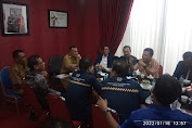 Terima Audiensi, Nanang Ermanto Siap Jadi Manager Club Bola PWI Lampung