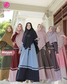 Koleksi Gamis Fania Hijab Terbaru  Alayya Dress