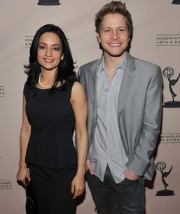 Matt Czuchry with his rumored girlfriend Archie Panjabi