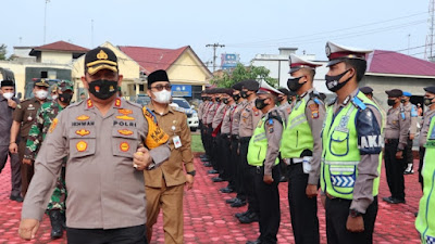 Sebanyak 450 Personel Kepolisian Siap Amankan Pilkades Serentak di Toba