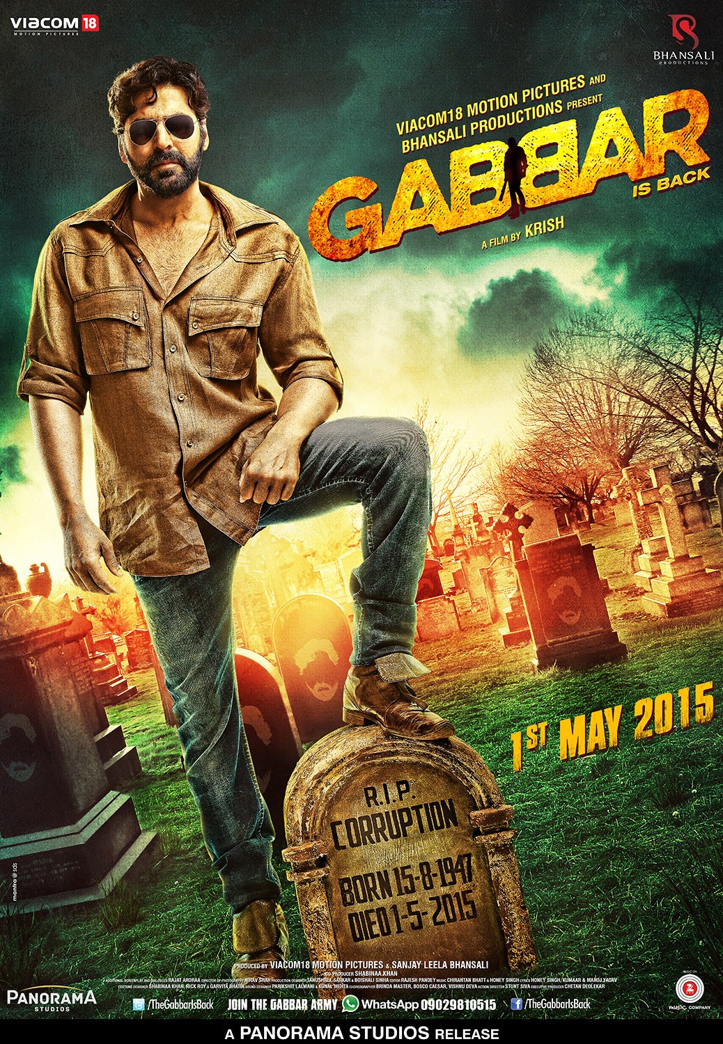 Gabbar is Back 2015 Download in 720p BluRay