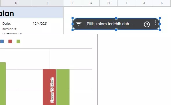 Cara Menggunakan Pemotong (Slicer) di Google Sheets-2