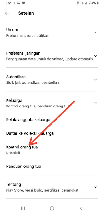 Cara memblokir aplikasi MiChat di Play Store