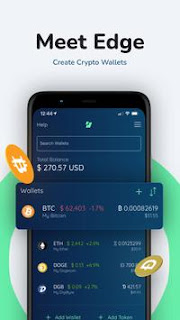 Edge Bitcoin & Crypto Wallet (MOD,FREE Premium )