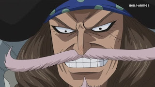 ワンピースアニメ 880話 | ONE PIECE 黒ひげ海賊団 傘下 桃ひげ Peachbeard