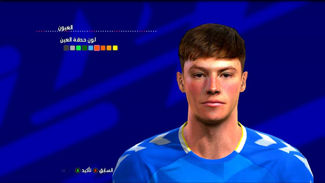 Nathan Patterson Face For PES 2013