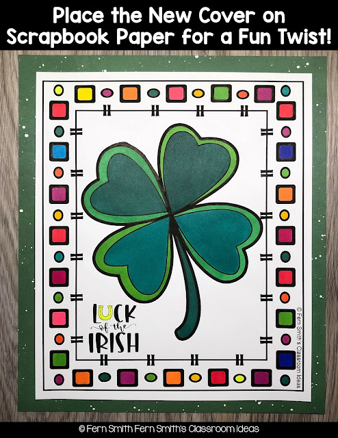 Click Here to Download the Newly Updated St. Patrick's Day Coloring Book Pages and St. Patrick's Day Craftivity!