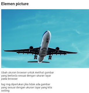 Hasil Program 1 : Elemen <picture>