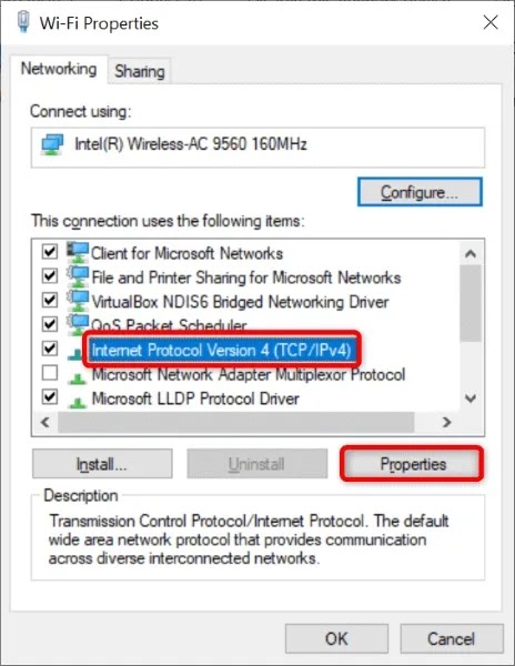 استخدم خوادم DNS البديلة