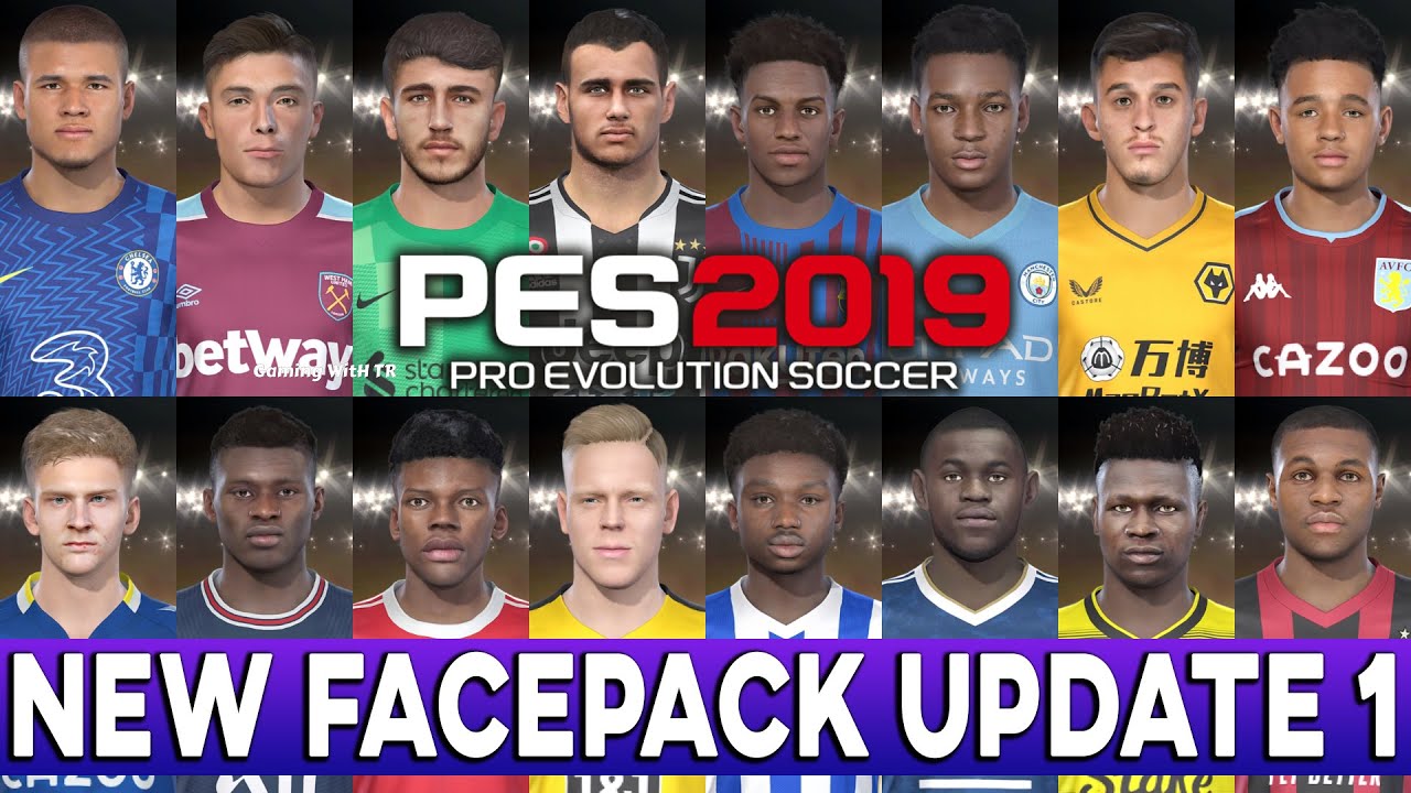 PES 2019 | New Facepack Update 1 For Smoke Patch V4