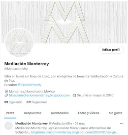 Mediación Monterrey Twitter