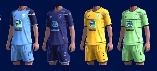 Persela Lamongan 2021-2022 Kits For PES 2013