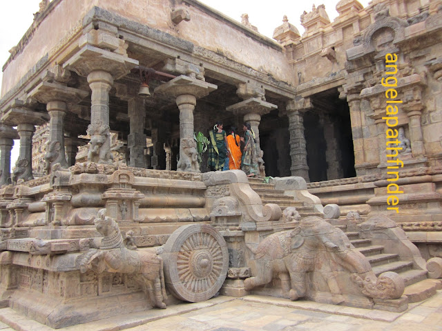 The dramatic-looking Sri Airavateswarar temple at KUMBAKONAM