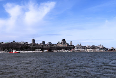 Quebec City from ferry.