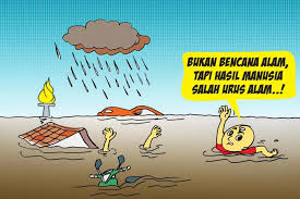 Perilaku Buruk Manusia dan Banjir: Dampak Antropis