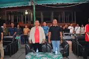 Kapolres Aceh Tamiang Bersama Pj. Bupati Asra Nonton Bareng Pertandingan Sepakbola