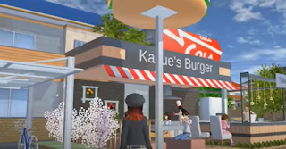 ID Kedai Burger Khanzu Di Sakura School Simulator