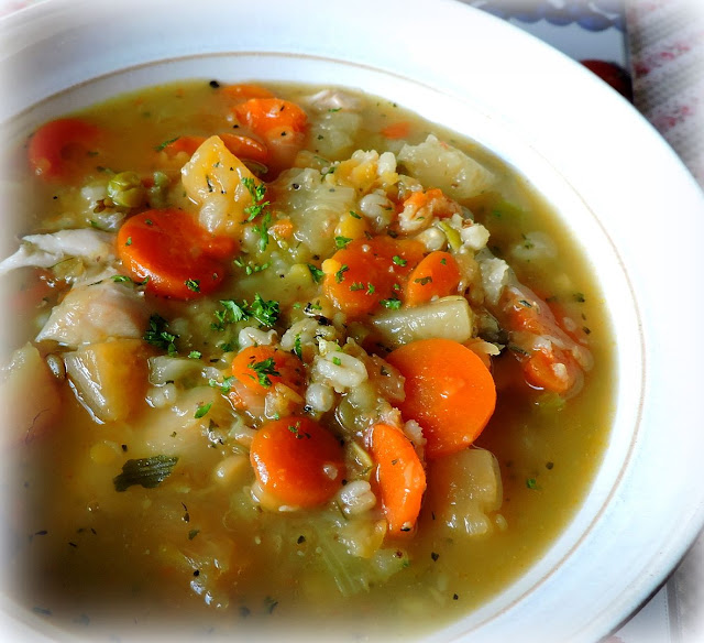 Turkey Carcass Soup