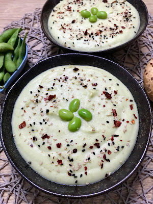 CREMA DE EDAMAME. Receta Fácil, Sana y Deliciosa