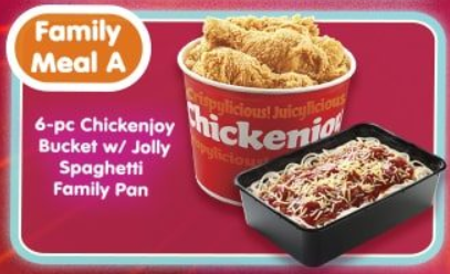 Jollibee Virtual Party 2022 Family Meal A