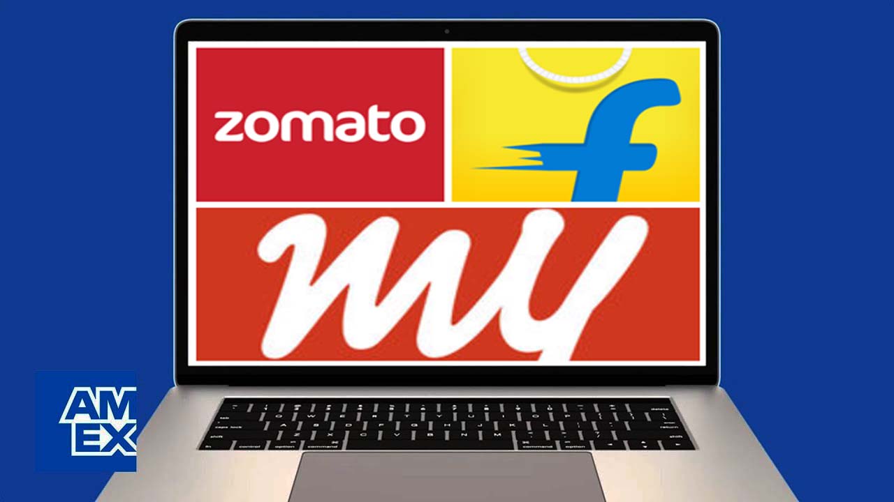 Amex Flipkart Zomato MakeMyTrip