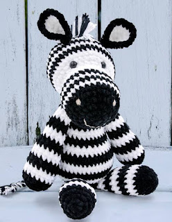 PATRON GRATIS CEBRA AMIGURUMI 49335 🦓