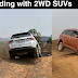 Tata Punch, Nexon, Kia Seltos, Mahindra XUV500 & Jeep Compass 2WD SUVs go off-roading