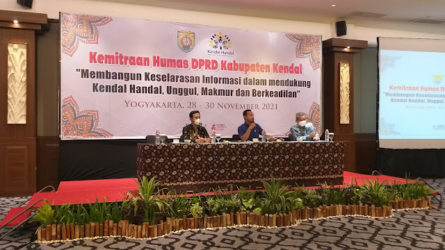 Humas DPRD Kendal, Ajak Wartawan, LSM, dan Ormas Jalin Kemitraan Dengan Humas DPRD Sleman